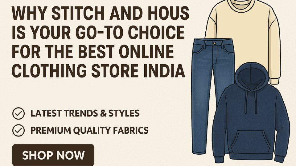 Why Stitch and Hous is Your Go-to Choice for the Best Online Clothing Store India